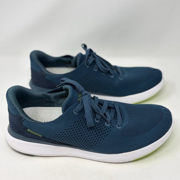 Kizik men\'s Lima Tidepool sneakers athletic 11.5 navy blue